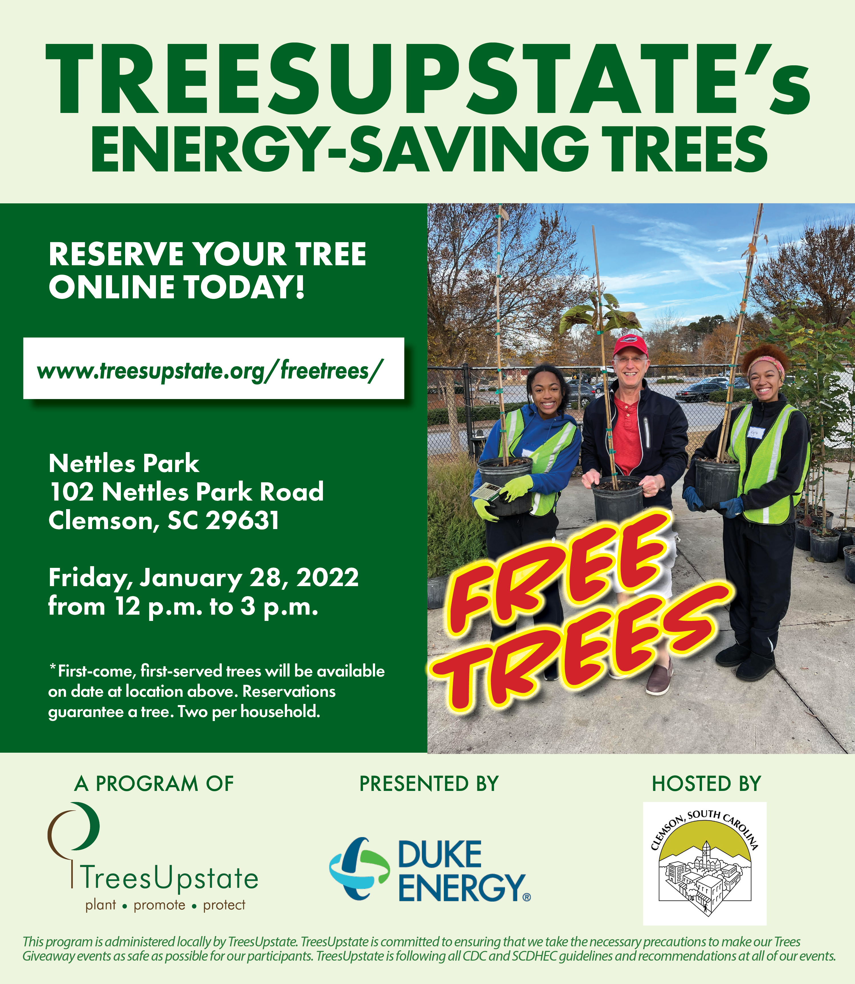 treesupstate energy saving trees tree giveaway